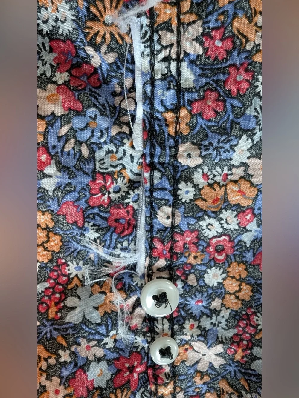 J. Crew Men’s Short Sleeve Cotton Poplin Shirt in Liberty Floral Affair Print XL